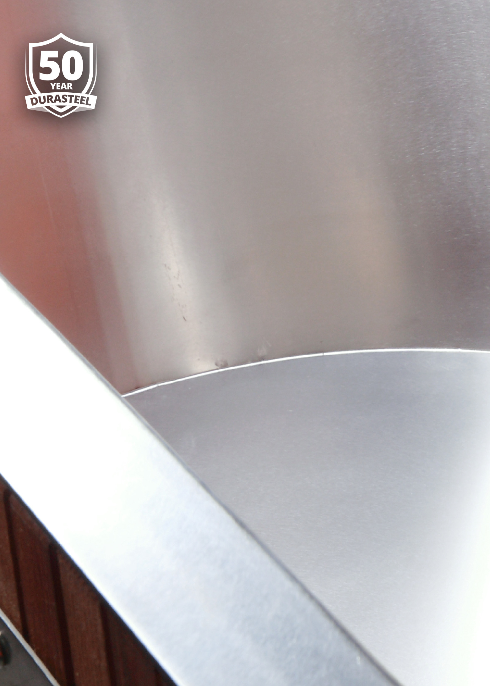 Milford-316 Stainless Steel + DuraSteel™ Badge