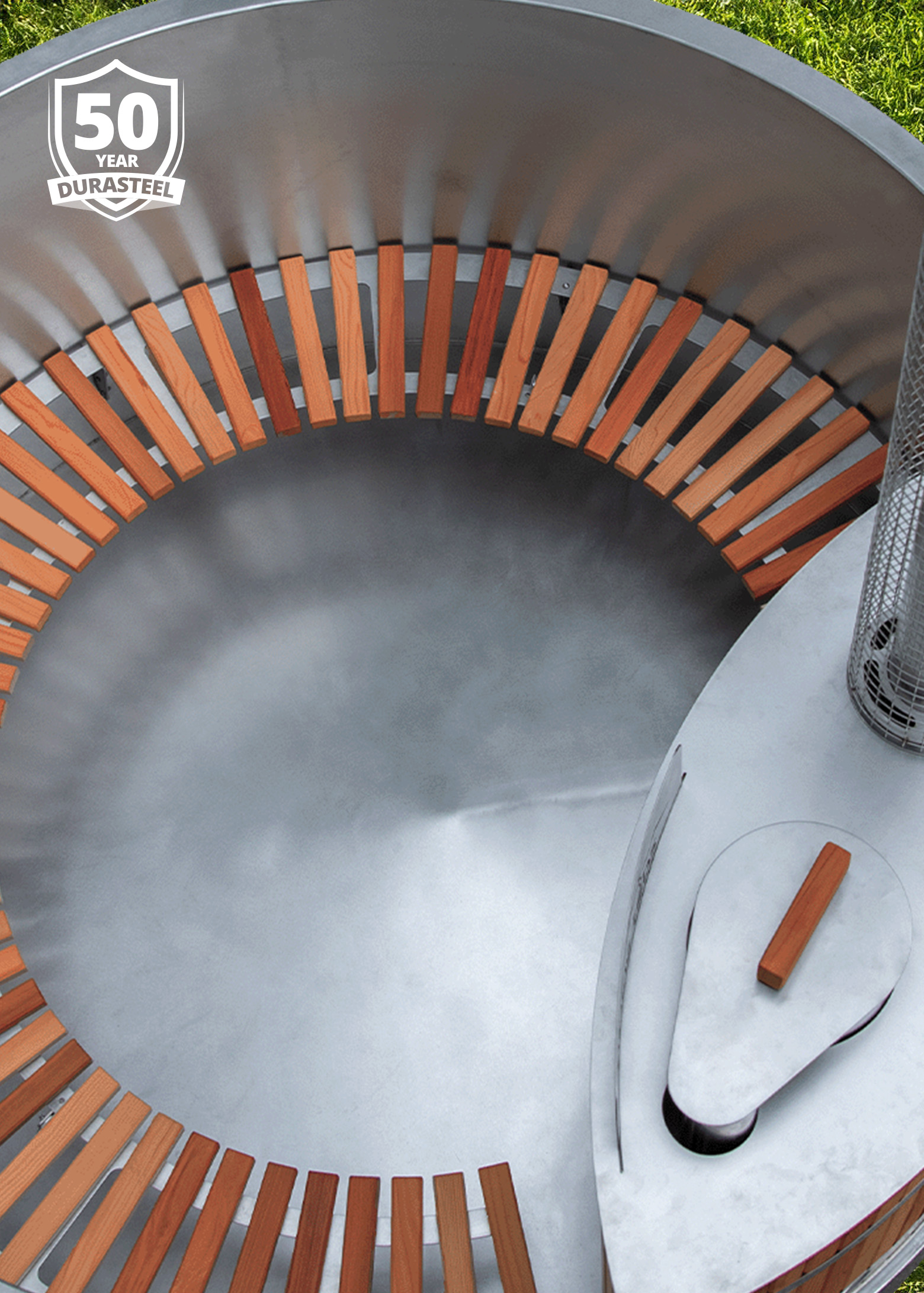 Aspiring- 304 Stainless Steel + DuraSteel™ Badge