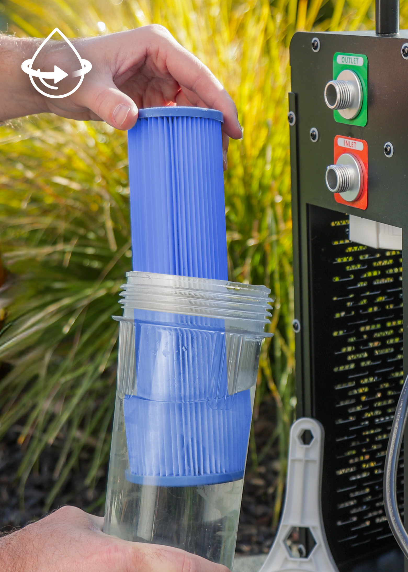 Ice Bath| Microban™ Filtration + Badge