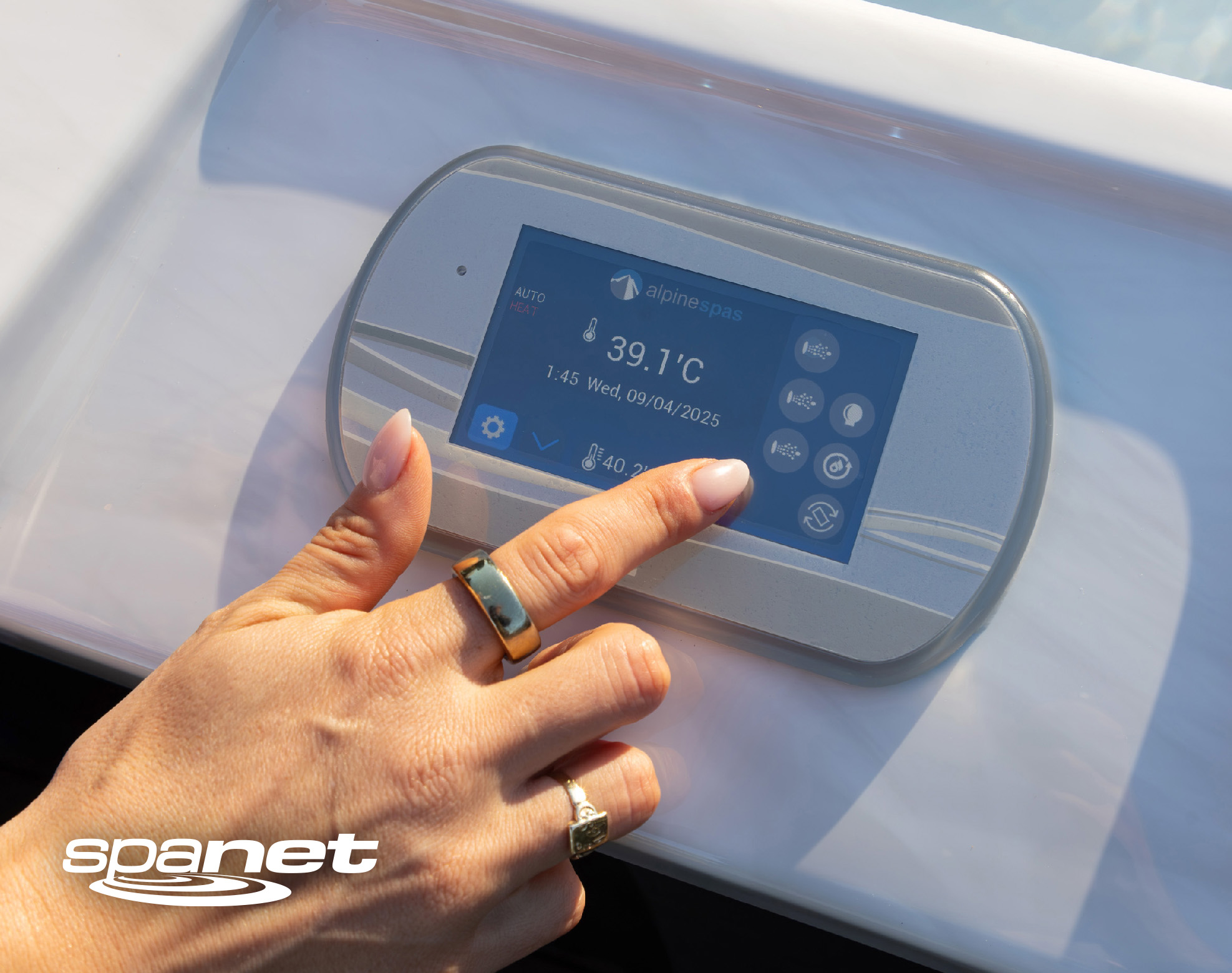 SwimSpa| SpaNET SmartTouch™ Controller